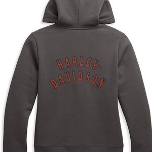 Harley Davidson zip up sweatshirt